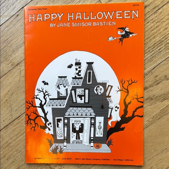 Happy Halloween Piano Book by Jane Smisor Bastien - Picture 1 of 4
